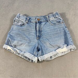 Rewash Women’s Light Blue High Waisted Denim Shorts, size 3/26